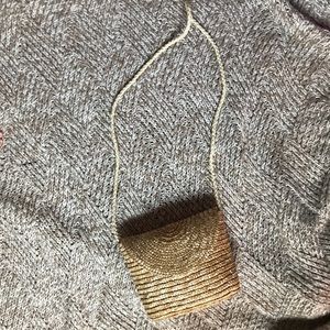 H&M straw woven purse